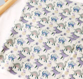 半碼韓國製造恐龍圖案布料